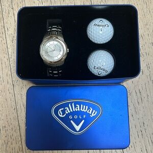 CALLAWAY WATCH+BALL SET